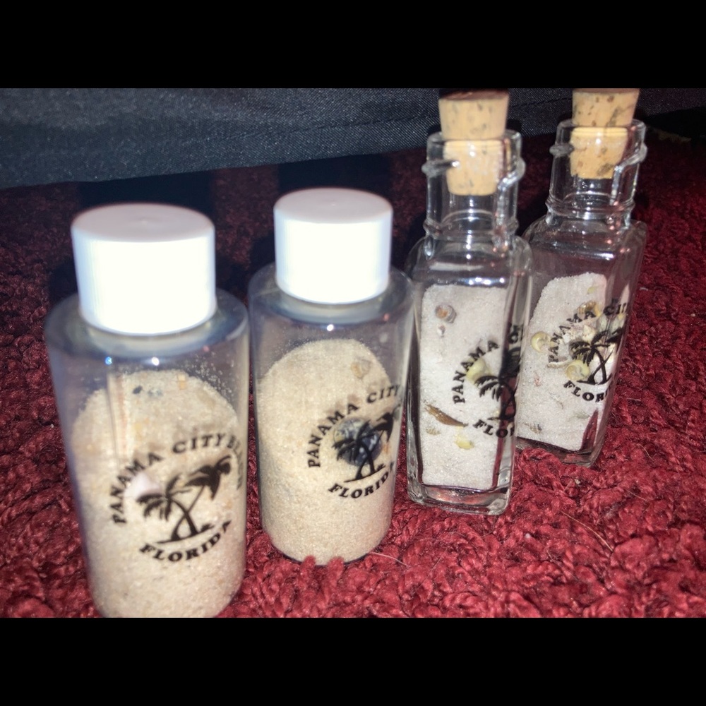 seashells in bottle